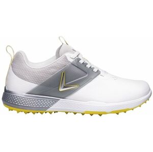 Callaway Nitro Blaze Mens Golf Shoes White/Grey/Yellow 11