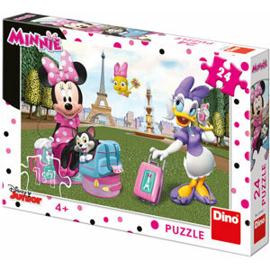 Dino Puzzle Minnie v Paríži 24 dielov