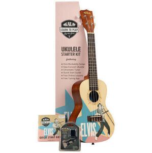 Kala Learn To Play Koncertné ukulele Elvis Rockabilly