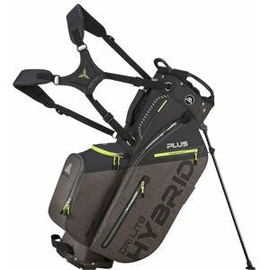 Big Max Dri Lite Hybrid Plus Black/Storm Charcoal/Lime Stand Bag