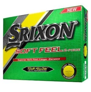 Srixon Soft Feel 10 Yellow 12 Balls