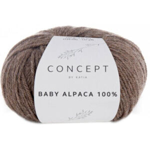Katia Baby Alpaca 100% 501 Fawn Brown