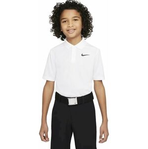 Nike Dri-Fit Victory Boys Golf Polo White/Black XL