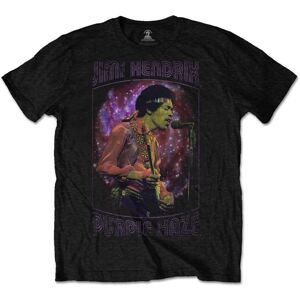 Jimi Hendrix Tričko Purple Haze Frame Black L