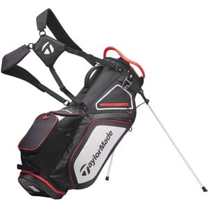 TaylorMade Pro Stand 8.0 Stand Bag Black/White/Red 2020