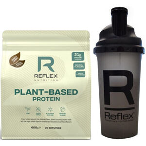 Reflex Nutrition Plant Based Protein + Shaker Vanilka 600 g 2