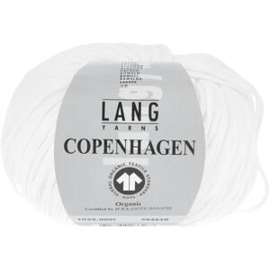 Lang Yarns Copenhagen (Gots) 0001 White
