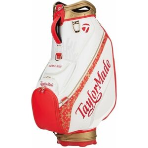 TaylorMade Womens Open Championship Staff Bag White/Red/Gold