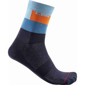 Castelli Blocco 15 Sock Belgian Blue S/M Cyklo ponožky