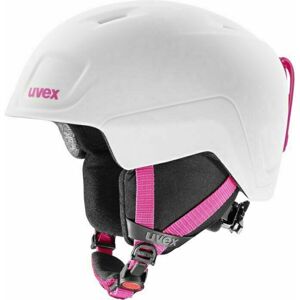 UVEX Heyya Pro White/Pink Mat 51-55 cm Lyžiarska prilba