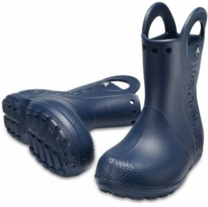 Crocs Kids' Handle It Rain Boot Navy 27-28