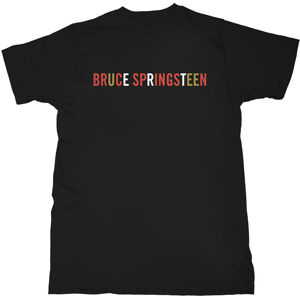 Bruce Springsteen Tričko Logo Čierna 2XL