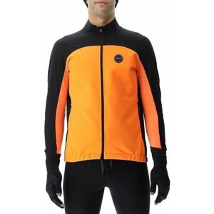 UYN Man Cross Country Skiing Coreshell Jacket Orange Fluo/Black/Turquoise M