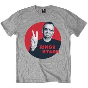 Ringo Starr Tričko Ringo Starr Peace Červená 2XL