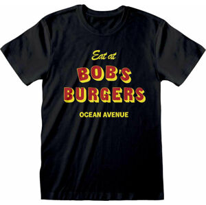 Bob's Burgers Tričko Bob Čierna L