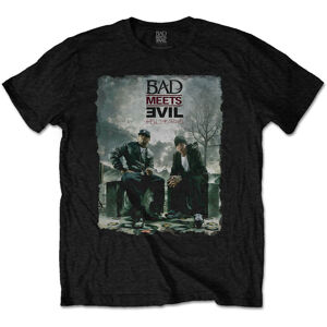 Bad Meets Evil Tričko Logo Čierna L