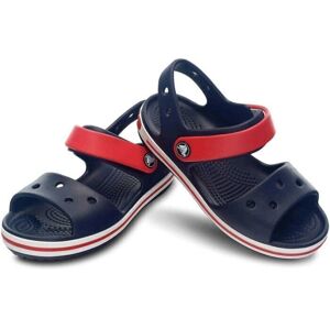 Crocs Kids' Crocband Sandal Navy/Red 29-30