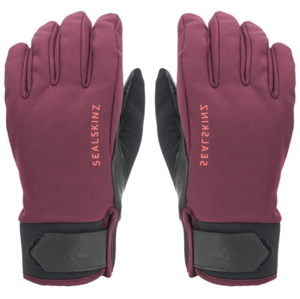 Sealskinz Waterproof All Weather Insulated Gloves Red/Black M
