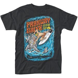 Parkway Drive Tričko Shark Punch Čierna 2XL