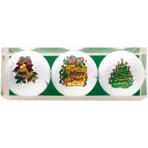 Sportiques Christmas Golfball Merry X-mas Bell Gift Box