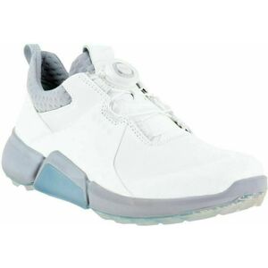 Ecco Biom H4 BOA Womens Golf Shoes White/Silver Grey 38