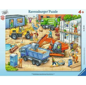 Ravensburger Puzzle Veľké stavebné autá 40 dielov