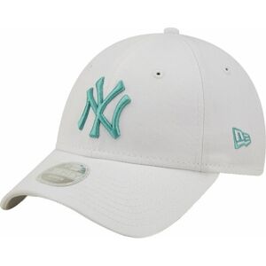New York Yankees Šiltovka 9Forty MLB Women's League Essential White/Aqua UNI