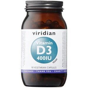 Viridian Vitamin D3 400IU Kapsule