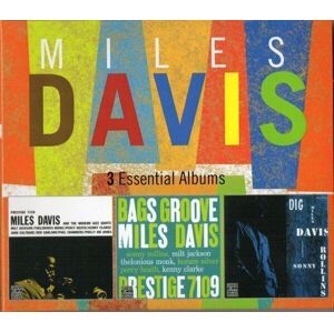 Miles Davis 3 Essential Albums (3 CD) Hudobné CD