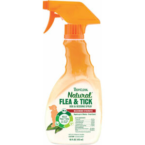 Tropiclean Natural Flea & Tick Antiparazitný sprej 473 ml