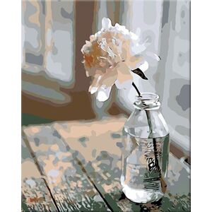 Zuty Maľovanie podľa čísiel Kvetina vo fľaši
