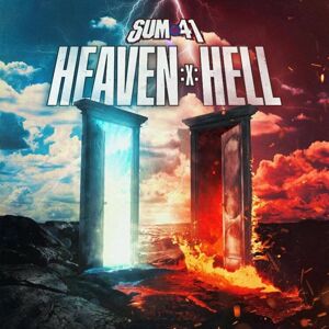 Sum 41 - Heaven :X: Hell (Black & Red with Blue Splattered Coloured) (Indie) (2 LP)