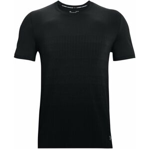 Under Armour Men's UA Seamless Lux Short Sleeve Black/Jet Gray S Fitness tričko