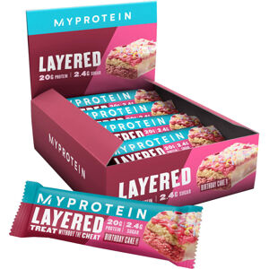 MyProtein Retail Layer Bar Narodeninová torta 60 g