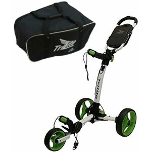 Axglo TriLite SET White/Green Manuálny golfový vozík