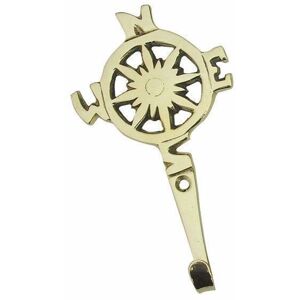 Sea-club Keyholder Compass rose - brass