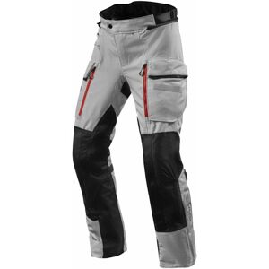 Rev'it! Sand 4 H2O Silver/Black 2XL Predĺžené Textilné nohavice