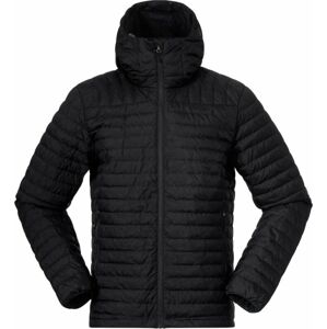 Bergans Lava Light Down Jacket with Hood Men Black XL Outdoorová bunda