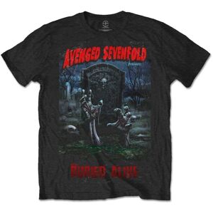 Avenged Sevenfold Tričko Buried Alive Tour 2013 Unisex Čierna XL