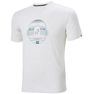 Helly Hansen Skog Graphic T-Shirt Biela L Outdoorové tričko