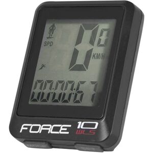 Force WLS Bike Computer 10 Functions Wireless Black