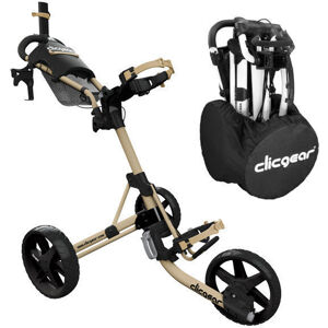 Clicgear Model 4.0 SET Matt Army Brown Manuálny golfový vozík