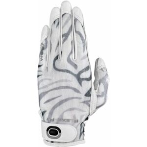 Zoom Gloves Sun Style Powernet Womens Golf Glove White/Zebra LH L/XL