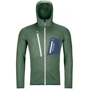 Ortovox Outdoorová mikina Fleece Grid M Green Forest M
