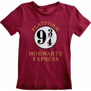Harry Potter Tričko Hogwarts Express Červená 3 - 4 roky