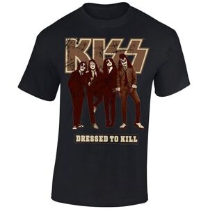 Kiss Tričko Dressed To Kill Čierna 11 - 12 rokov