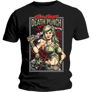 Five Finger Death Punch Tričko Assassin Čierna 2XL