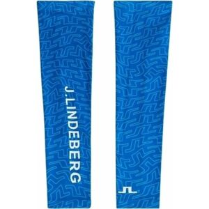 J.Lindeberg Enzo Print Sleeves Lapis Outline Bridge Swirl L/XL