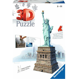 Ravensburger 3D Puzzle Socha slobody 108 dielov