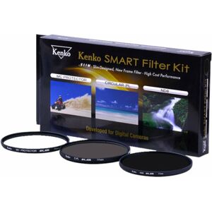 Kenko Smart Filter 3-Kit Protect/CPL/ND8 67mm Filter na objektívy